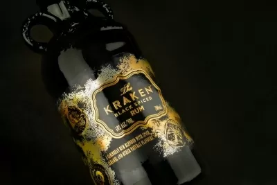 The Kraken label shot